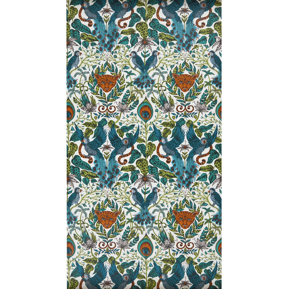 Amazon Jungle by Clarke And Clarke Designer Wallcovering ANIMALIA BY EMMA J SHIPLEY FOR C&C United Kingdom Horizontal: 0 and Vertical: 18 20.5 - Swanky Fabrics -