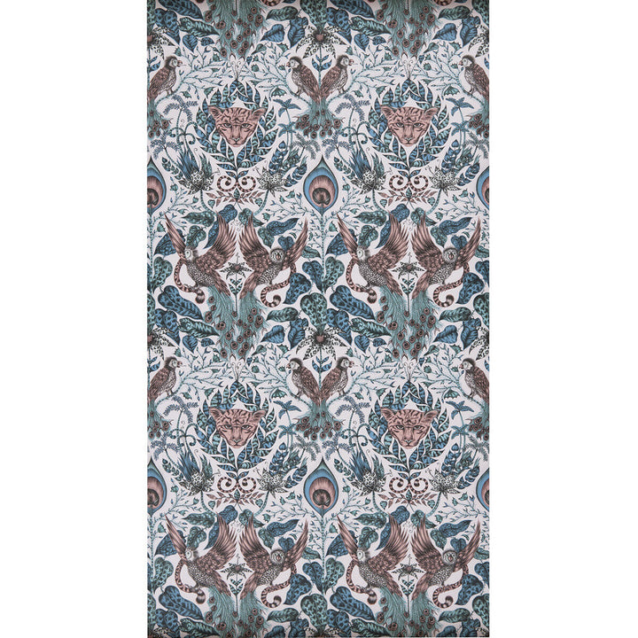 Amazon Pink by Clarke And Clarke Designer Wallcovering ANIMALIA BY EMMA J SHIPLEY FOR C&C United Kingdom Horizontal: 0 and Vertical: 18 20.5 - Swanky Fabrics -
