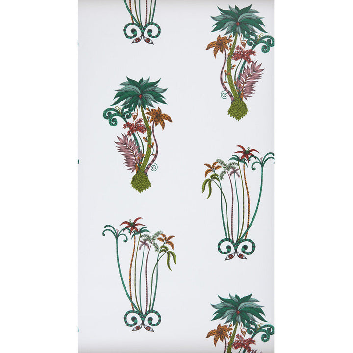 Jungle Palms Jungle by Clarke And Clarke Designer Wallcovering ANIMALIA BY EMMA J SHIPLEY FOR C&C United Kingdom Horizontal: 0 and Vertical: 30.125 20.5 - Swanky Fabrics -