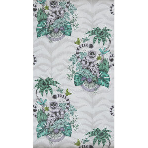 Clarke And Clarke Wallpaper Lemur Jungle