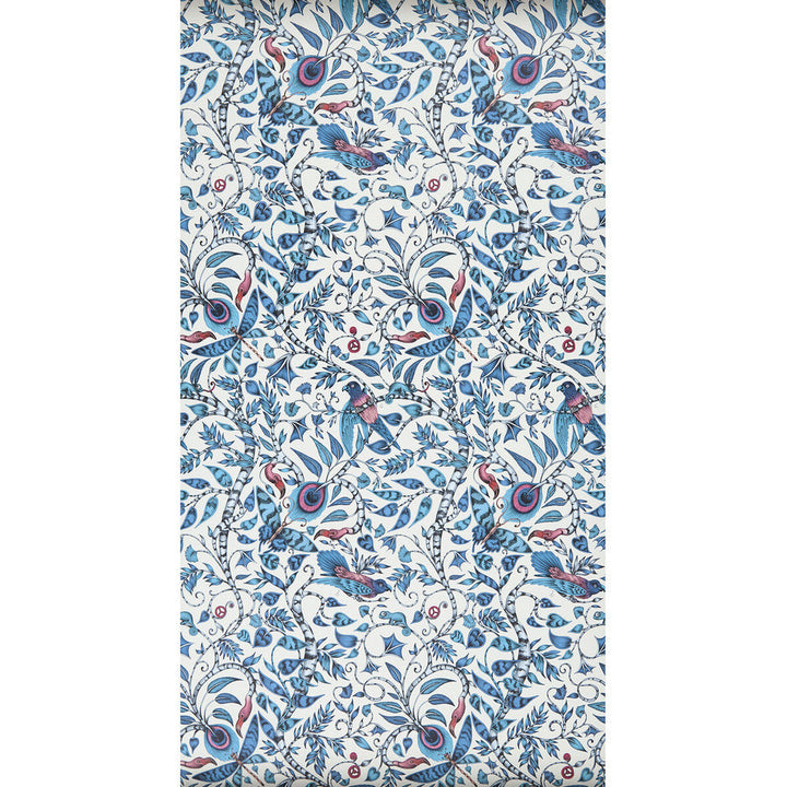 Rousseau Blue by Clarke And Clarke Wallcovering Clarke And Clarke Wallcovering Rousseau BlueWallcovering ANIMALIA BY EMMA J SHIPLEY FOR C&C United Kingdom </p><p>Repeat: H: 0, V: 20.5 20.5 - Fabric Carolina -