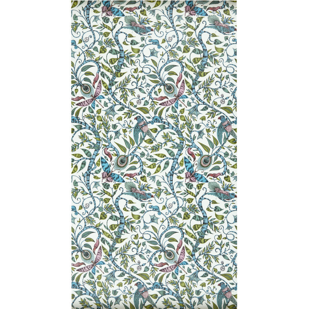 Rousseau Jungle by Clarke And Clarke Designer Wallcovering ANIMALIA BY EMMA J SHIPLEY FOR C&C - United Kingdom - Horizontal: 0 and Vertical: 20.5 20.5 - Swanky Fabrics -