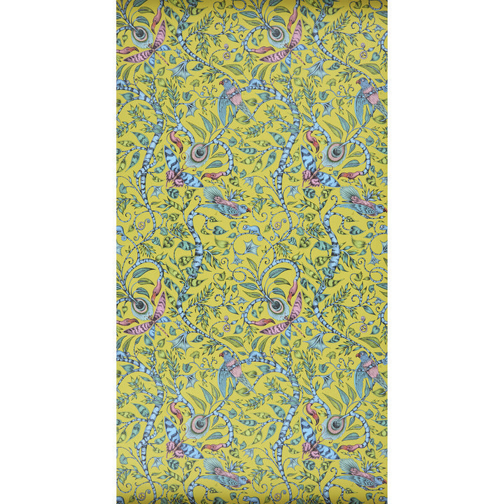 Rousseau Lime by Clarke And Clarke Designer Wallcovering ANIMALIA BY EMMA J SHIPLEY FOR C&C United Kingdom Horizontal: 0 and Vertical: 20.5 20.5 - Swanky Fabrics -
