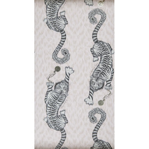 Clarke And Clarke Wallpaper Tigris Pink