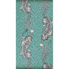Clarke And Clarke Wallpaper Tigris Teal