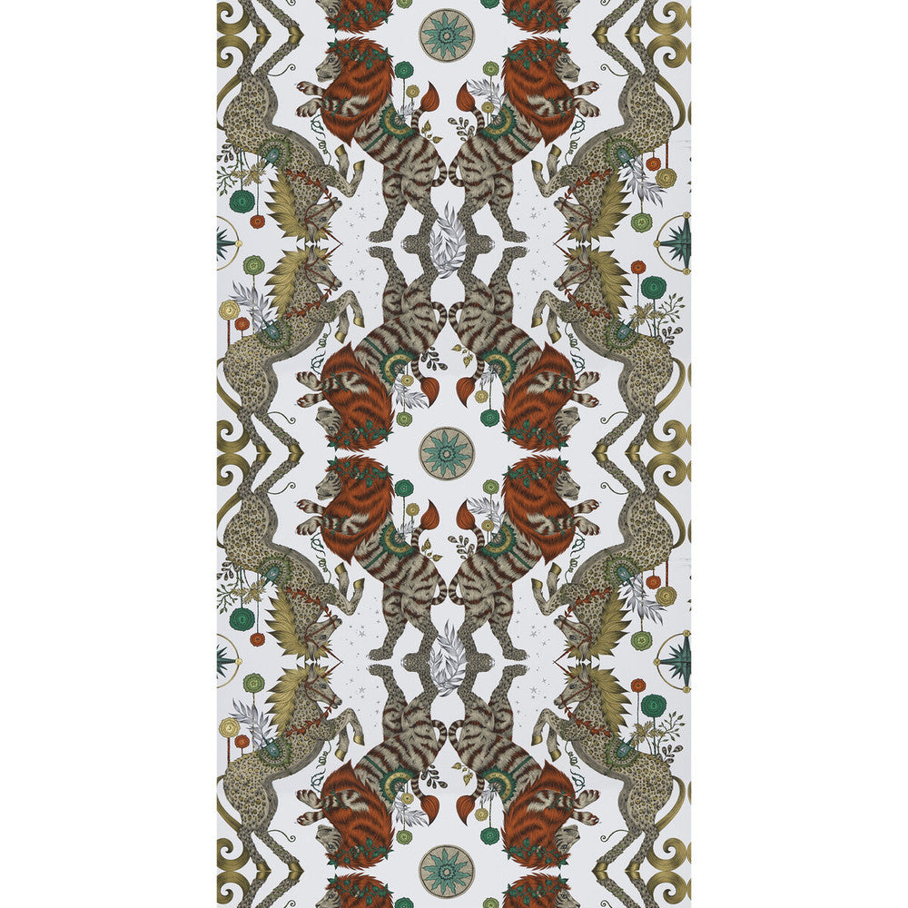 Caspian Wp Gold by Clarke And Clarke Wallcovering Clarke And Clarke Wallcovering Caspian Wp Gold Wallcovering WILDERIE BY EMMA J SHIPLEY FOR C&C NON WOVEN - 100% United Kingdom </p><p>Repeat: H: 0, V: 18 21 - Fabric Carolina -
