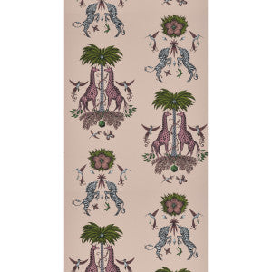 Clarke And Clarke Wallpaper Creatura Pink