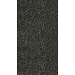 Clarke And Clarke Wallpaper Felis Charcoal/Rose Gold