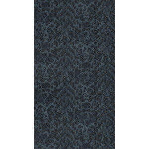 Clarke And Clarke Wallpaper Felis Navy