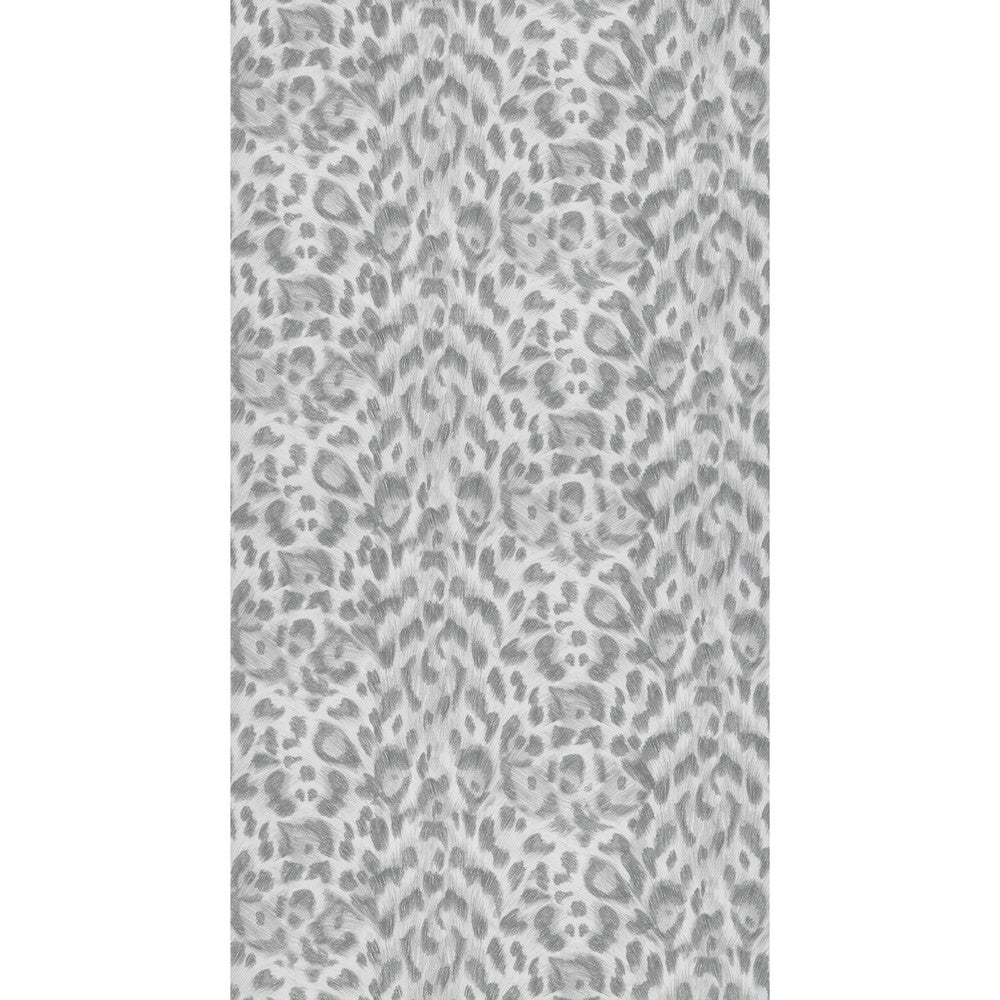Felis Silver by Clarke And Clarke Designer Wallcovering WILDERIE BY EMMA J SHIPLEY FOR C&C NON WOVEN - 100% United Kingdom Horizontal: 0 and Vertical: 10.24 21 - Swanky Fabrics -