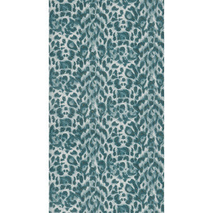 Clarke And Clarke Wallpaper Felis Teal/Lime