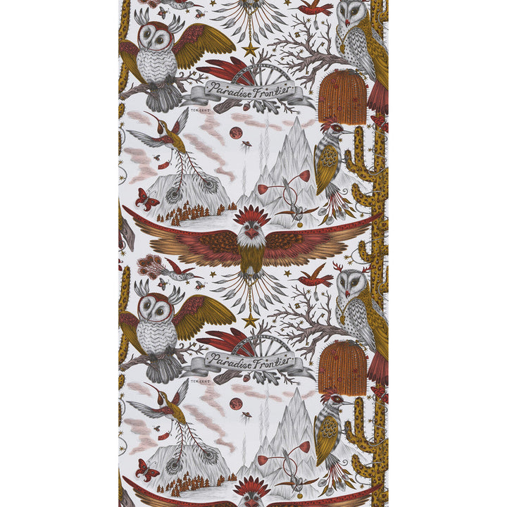 Frontier Gold by Clarke And Clarke Wallcovering Clarke And Clarke Wallcovering Frontier Gold Wallcovering WILDERIE BY EMMA J SHIPLEY FOR C&C NON WOVEN - 100% United Kingdom </p><p>Repeat: H: 0, V: 20.48 21 - Fabric Carolina -