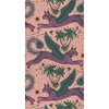 Clarke And Clarke Wallpaper Lynx Coral