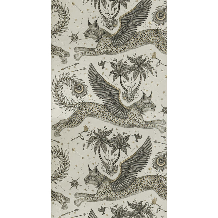 Lynx Gilver by Clarke And Clarke Wallcovering Clarke And Clarke Wallcovering Lynx GilverWallcovering WILDERIE BY EMMA J SHIPLEY FOR C&C PAPER - 100% United Kingdom </p><p>Repeat: H: , V: 20.5 - Fabric Carolina -