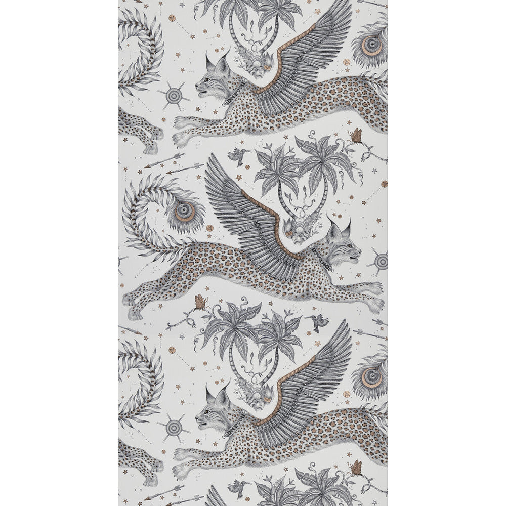 Lynx Nude by Clarke And Clarke Wallcovering Clarke And Clarke Wallcovering Lynx Nude Wallcovering WILDERIE BY EMMA J SHIPLEY FOR C&C NON WOVEN - 100% United Kingdom </p><p>Repeat: H: 0, V: 25.24 21 - Fabric Carolina -