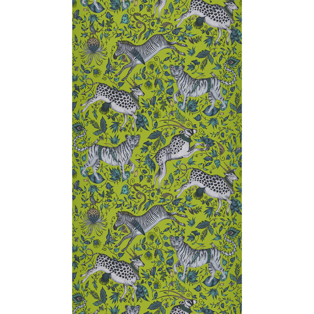Protea Lime by Clarke And Clarke Wallcovering Clarke And Clarke Wallcovering Protea Lime Wallcovering WILDERIE BY EMMA J SHIPLEY FOR C&C NON WOVEN - 100% United Kingdom </p><p>Repeat: H: 0, V: 20.48 21 - Fabric Carolina -