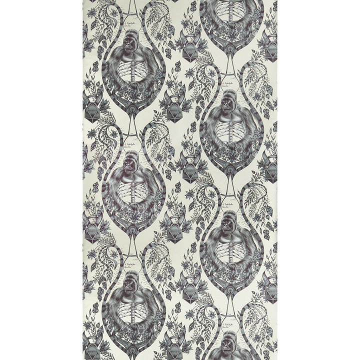 Silverback Gold by Clarke And Clarke Designer Wallcovering WILDERIE BY EMMA J SHIPLEY FOR C&C NON WOVEN - 100% United Kingdom Horizontal: 0 and Vertical: 12.6 21 - Swanky Fabrics -
