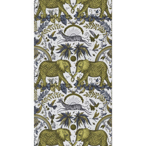Clarke And Clarke Wallpaper Zambezi Gold