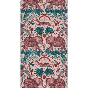Clarke And Clarke Wallpaper Zambezi Pink