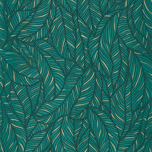 Clarke And Clarke Wallpaper Selva Emerald Wp