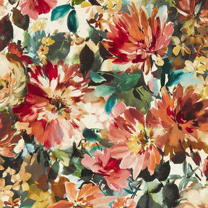 Clarke And Clarke Wallpaper Tahiti Rouge Wp