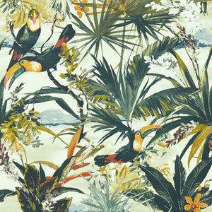 Clarke And Clarke Wallpaper Toucan Antique Wp