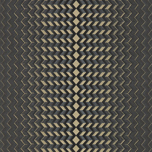Clarke And Clarke Wallpaper Fragment Charcoal/Gold Wp