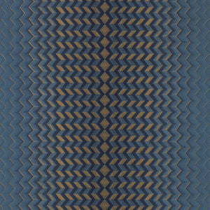 Clarke And Clarke Wallpaper Fragment Midnight/Copper Wp