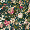 Clarke And Clarke Wallpaper Lilum Peacock Wp W0158/04.CAC.0