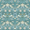 Clarke And Clarke Wallpaper Strawberry Thief Teal Wp W0171/06.CAC.0