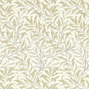 Clarke And Clarke Wallpaper Willow Boughs Linen Wp W0172/03.CAC.0