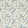 Clarke And Clarke Wallpaper Golden Lily Slate Wp W0174/02.CAC.0