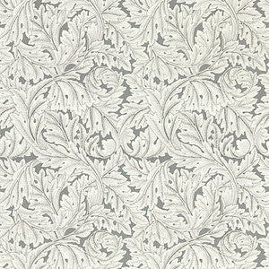 Clarke And Clarke Wallpaper Acanthus Slate Wp W0175/02.CAC.0