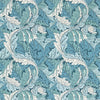 Clarke And Clarke Wallpaper Acanthus Teal Wp W0175/04.CAC.0