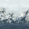 Clarke And Clarke Wallpaper Alberi Midnt/Lin Banner Wp W0176/01.CAC.0