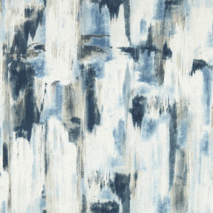 Clarke And Clarke Wallpaper Lagna Midnight Wp W0183/01.CAC.0