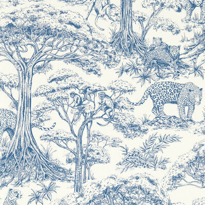 Clarke And Clarke - Wallcovering - W0185/01.CAC.0 - Wallcovering - NON WOVEN - 100% - United Kingdom </p><p>Repeat: H: , V: 27.5 21 - My Fabric Connection -