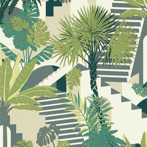 Clarke And Clarke Wallpaper Malindi Palm Wp W0186/03.CAC.0