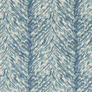 Clarke And Clarke Wallpaper Pokot Denim Wp W0190/01.CAC.0