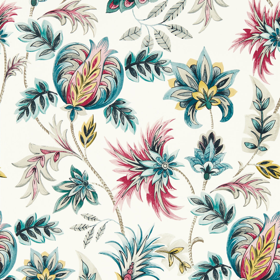Clarke & Clarke Wallcovering Teal Berry Wp