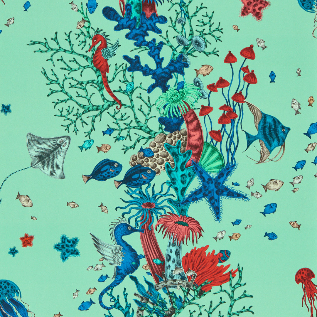 Clarke & Clarke Wallcovering Aqua Wp