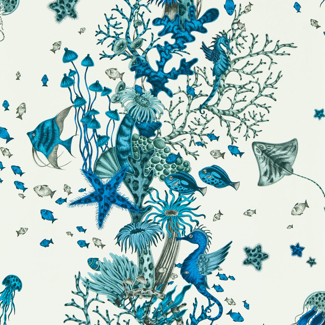 Clarke & Clarke Wallcovering Blue Wp