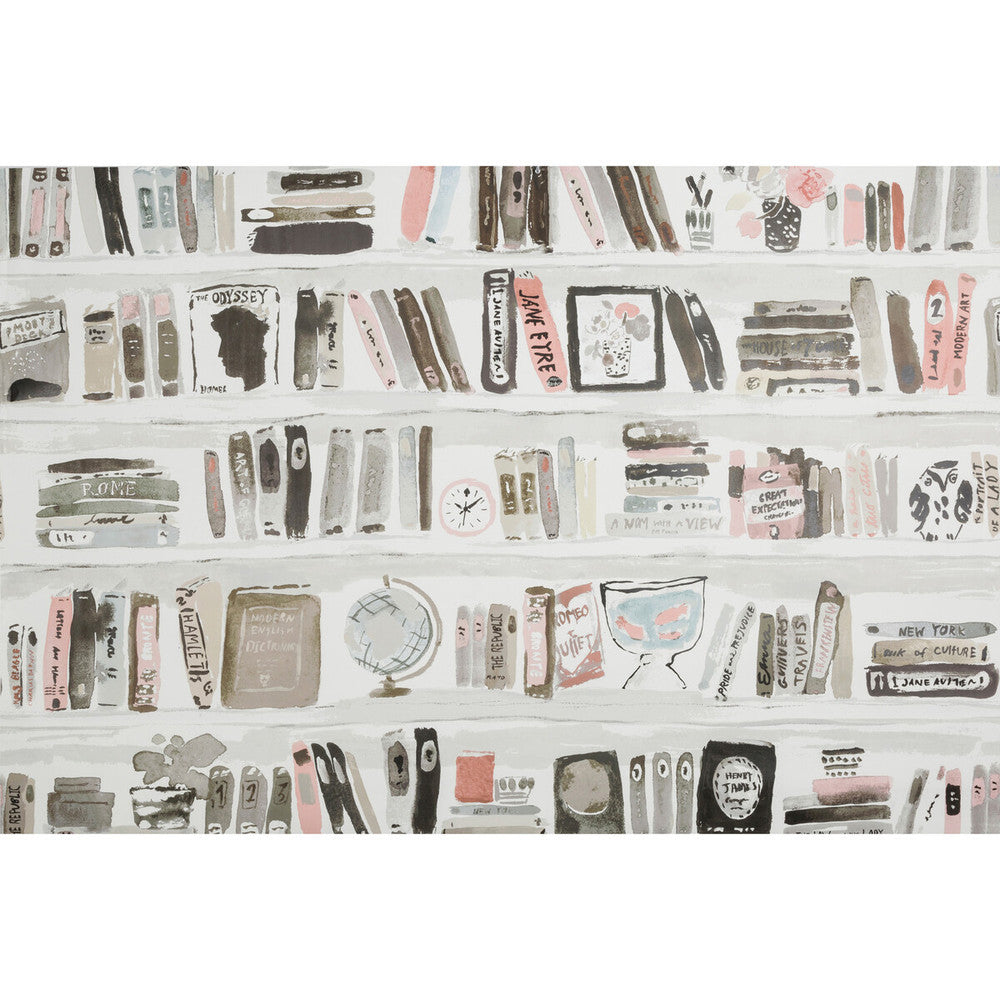Bella Books Blush by Kravet Design Wallcovering Kravet Design Wallcovering Bella Books BlushWallcovering KATE SPADE WHIMSIES PAPER - 100% United States </p><p>Repeat: H: 54, V: 41.5 54 - Fabric Carolina -