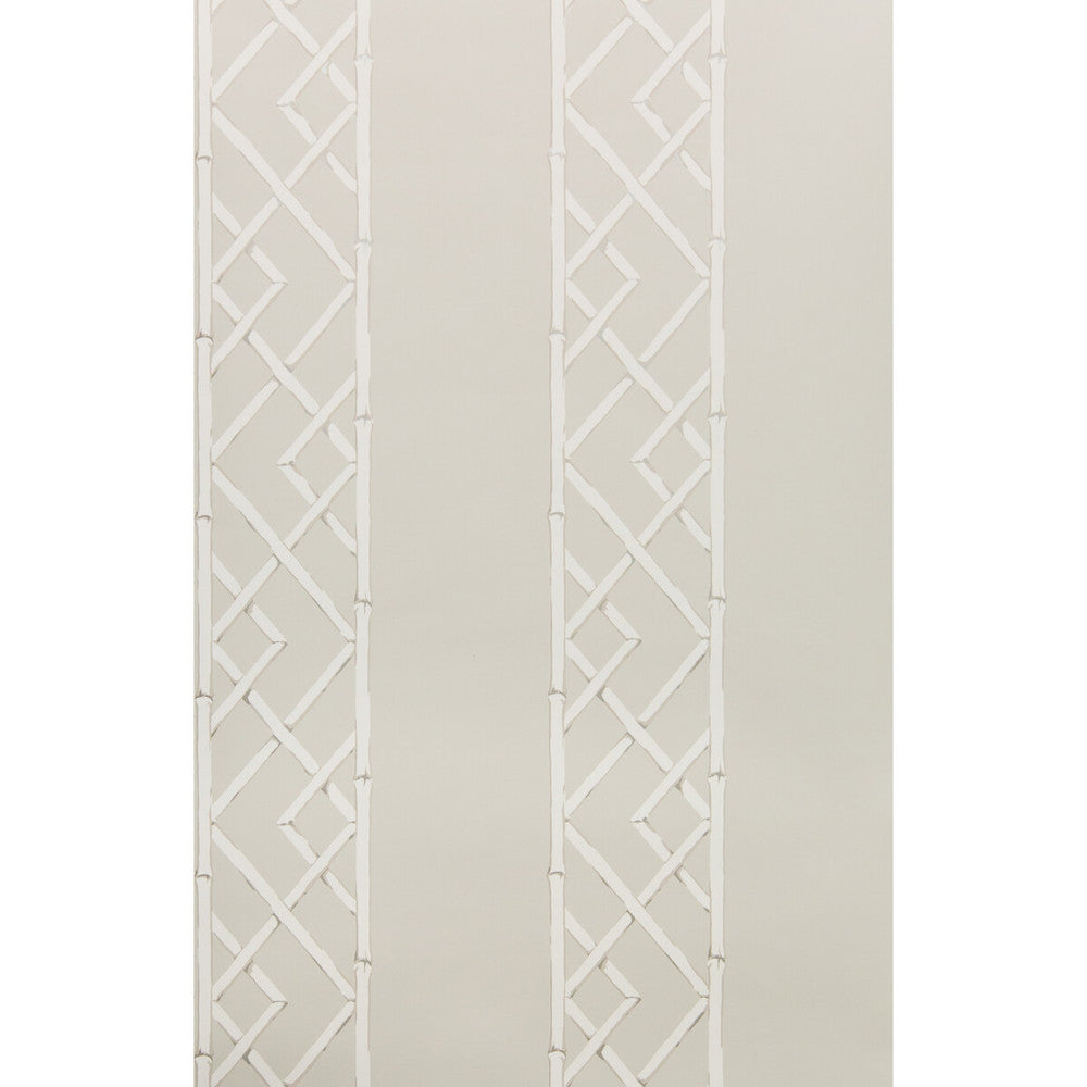 Latticework Platinum by Kravet Design Designer Wallcovering SARAH RICHARDSON WALLPAPER CELLULOSE - 50%;OTHER - 30%;POLYESTER - 20% United Kingdom - Horizontal: - and Vertical: 10.4 20.5 - Swanky Fabrics -