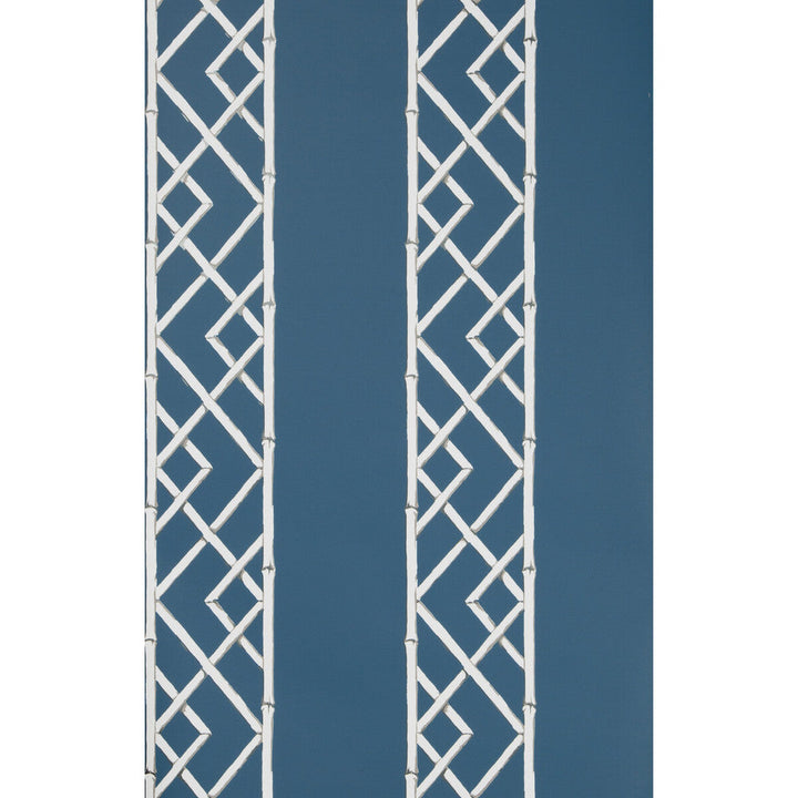 Latticework Indigo by Kravet Design Wallcovering Kravet Design Wallcovering Latticework IndigoWallcovering SARAH RICHARDSON WALLPAPER CELLULOSE - 50%;OTHER - 30%;POLYESTER - 20% United Kingdom </p><p>Repeat: H: , V: 10.4 20.5 - Fabric Carolina -