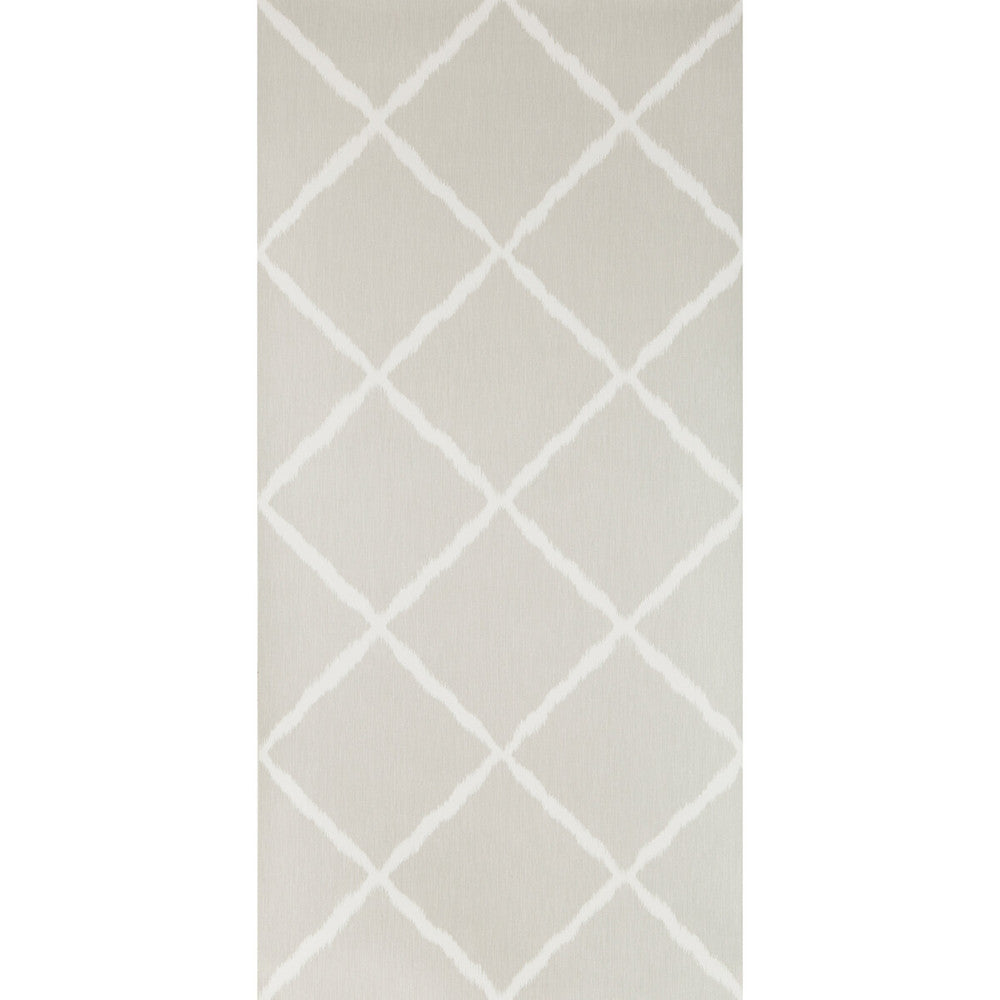 Ikatrellis Sterling by Kravet Design Designer Wallcovering SARAH RICHARDSON WALLPAPER CELLULOSE - 50%;OTHER - 30%;POLYESTER - 20% United Kingdom - Horizontal: - and Vertical: 20.9 20.5 - Swanky Fabrics -