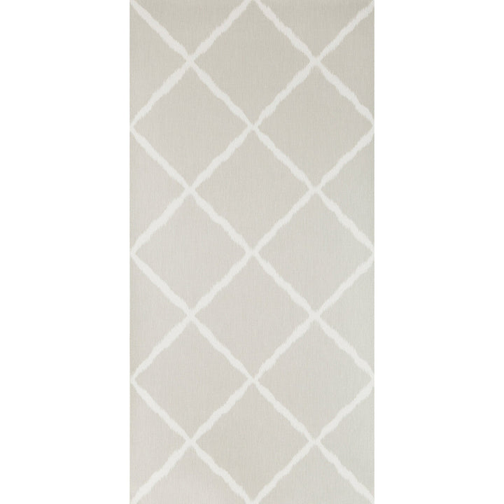 Ikatrellis Sterling by Kravet Design Designer Wallcovering SARAH RICHARDSON WALLPAPER CELLULOSE - 50%;OTHER - 30%;POLYESTER - 20% United Kingdom - Horizontal: - and Vertical: 20.9 20.5 - Swanky Fabrics -