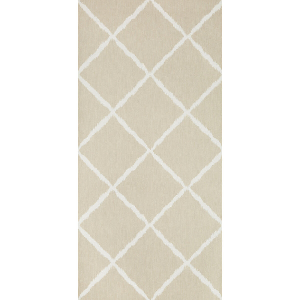 Ikatrellis Linen by Kravet Design Designer Wallcovering SARAH RICHARDSON WALLPAPER CELLULOSE - 50%;OTHER - 30%;POLYESTER - 20% United Kingdom - Horizontal: - and Vertical: 20.9 20.5 - Swanky Fabrics -