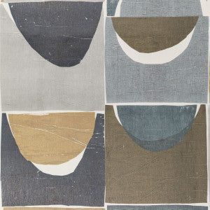 Kravet Wallpaper Niko Mod Blue Stone