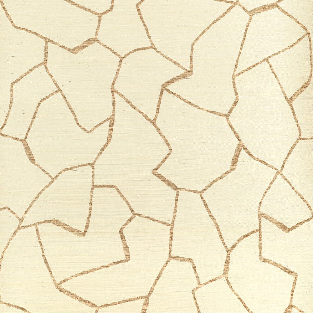 W-Bark Cloth-Gold by Kravet Couture Designer Wallcovering SISAL - 85%;COTTON - 15% United States Horizontal: 34 and Vertical: 40 34 - Swanky Fabrics -